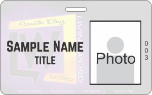 (image for) Living Word South Bay San Diego Photo ID Horizontal badge