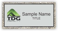 (image for) TDG REALTY Bling Silver badge