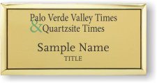 (image for) Palo Verde Valley Times Executive Gold badge