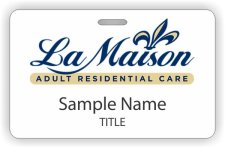 (image for) LaMaison Adult Residentail Care ID Horizontal badge