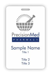 (image for) PrecisionMed Pharmacy ID Vertical badge