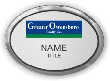 (image for) Greater Owensboro Realty Company Oval Executive Silver badge