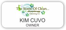 (image for) The Scent Of Clean...Aromatherapy Cleaning Co Full Color - Round Corners badge