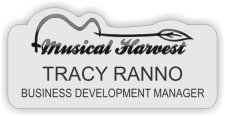 (image for) Musical Harvest Shaped Silver badge
