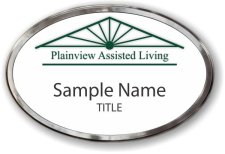 (image for) Plainview Assisted Living Oval Prestige Polished badge