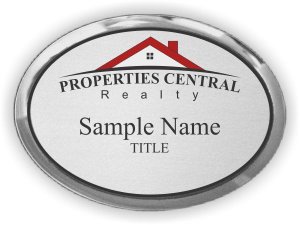 (image for) Properties Central Realty Oval Executive Silver badge