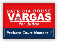(image for) Patricia Rouse Vargas Full Color - Round Corners badge