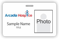 (image for) Arcadia Hospice Photo ID Horizontal badge