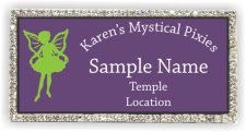 (image for) Karen's Mystical Pixies Bling Silver Other badge