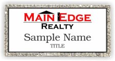 (image for) Main Edge Realty Bling Silver Other badge