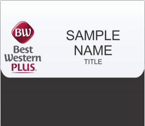 (image for) (New Logo) Best Western Plus White Pocket Insert