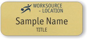 (image for) (New Logo) Worksource Standard Gold badge