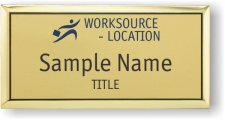 (image for) (New Logo) Worksource Executive Gold badge