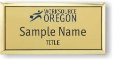 (image for) (New Logo) Worksource Oregon Executive Gold badge