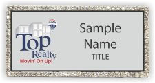 (image for) RE/MAX TOP REALTY Bling Silver badge