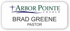 (image for) Arbor Pointe Church White Rounded Corners badge
