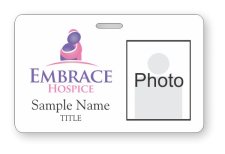 (image for) Embrace Hospice, LLC Photo ID Horizontal badge