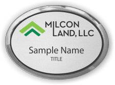 (image for) Milcon Land, LLC Oval Executive Silver badge