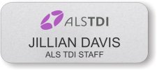 (image for) ALS TDI Silver Round Corners badge