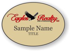 (image for) Eagles Realty Oval Gold badge