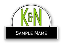 (image for) K & N Interior Consignment Shaped White badge