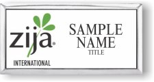 (image for) Zija Executive Silver and White badge