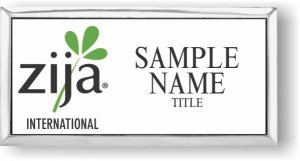 (image for) Zija Executive Silver and White badge