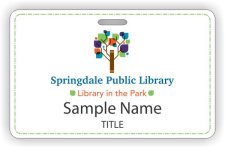 (image for) Springdale Public Library ID Horizontal badge
