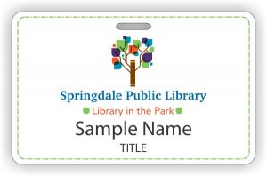 (image for) Springdale Public Library ID Horizontal badge