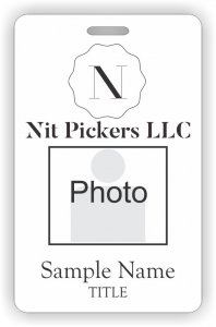 (image for) Nit Pickers LLC Photo ID Vertical badge