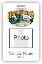 (image for) City of Harrisburg Photo ID Vertical badge