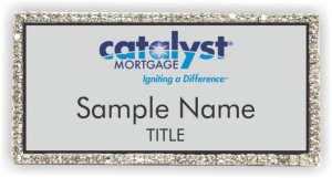 (image for) Catalyst Mortgage Bling Silver badge