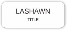 (image for) Lashawn Foote White Rounded Corners badge