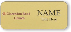 (image for) Clarendon Road Church Standard Gold badge