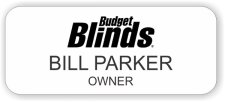 (image for) Budget Blinds Full Color - Round Corners badge