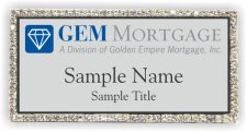 (image for) Gem Mortgage Bling Silver badge