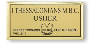 (image for) I Thessalonians M.B.C. Executive Gold badge