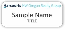(image for) Harcourts NW Oregon Realty Group Standard White badge
