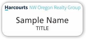 (image for) Harcourts NW Oregon Realty Group Standard White badge