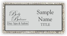 (image for) Body Balance Day Spa and Salon Bling Silver badge