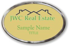 (image for) JWC Real Estate Oval Prestige Polished badge