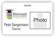 (image for) Briarwood Child Academy Photo ID - Horizontal badge