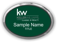 (image for) Keller Williams Classic Realty Oval Executive Silver Other badge