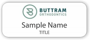 (image for) Buttram Orthodontics Standard White badge