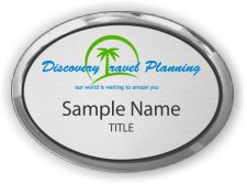 (image for) Discovery Travel Planning Oval Executive Silver badge