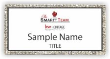 (image for) The Smartt Team Bling Silver Other badge