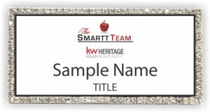 (image for) The Smartt Team Bling Silver Other badge