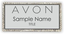 (image for) AVON Bling Silver badge