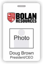 (image for) Bolan Resources Photo Id - Vertical badge