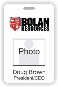 (image for) Bolan Resources Photo Id - Vertical badge